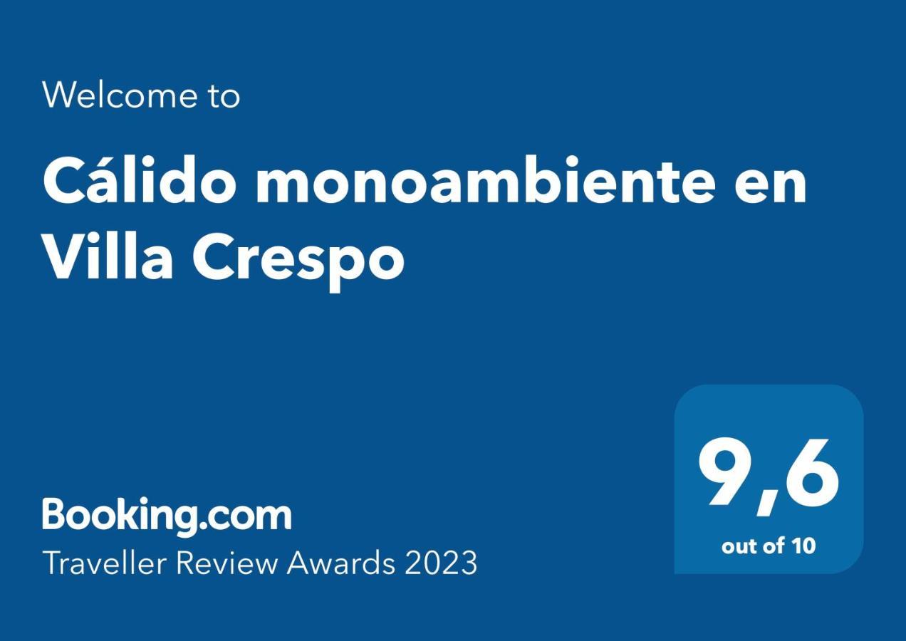 Calido Monoambiente En Villa Crespo บัวโนสไอเรส ภายนอก รูปภาพ